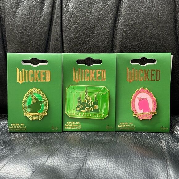 Loungefly Wicked Enamel Pin Set of 3